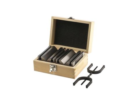 Chrome steel V block i clamp,2 1/8in