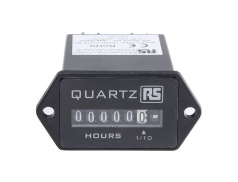 Licznik godzin Analogowa 6-cyfrowy 4 → 30 V AC/DC RS PRO