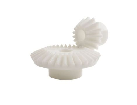 Przekładnia kątowa, zęby: 30, Ścięte, skok: 1.5mm, kąt: 20, otwór: 10mm