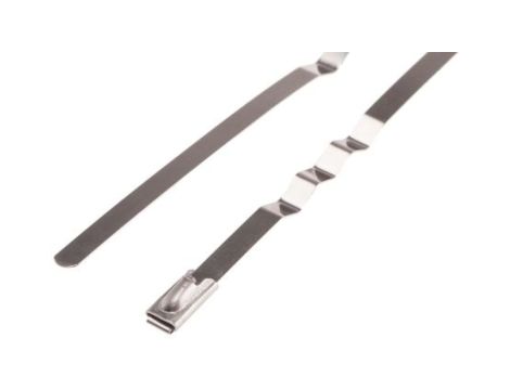 Opaska kablowa 125mm 4,6 mm Stal nierdzewna 316 100 sztuk RS PRO
