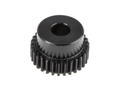 Koło zębate walcowe, moduł: 1, l.zębów: 30, śr. piasty: 25mm, śr. otworu: 10mm, Stal