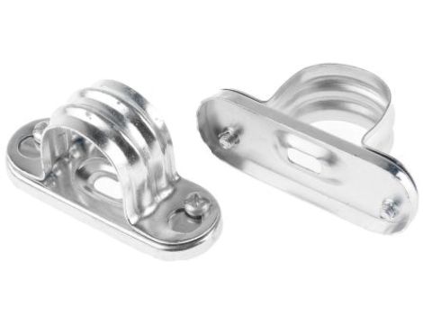 Spinka do kabli Obejma siodłowa, 25mm, materiał: Stal, RS PRO