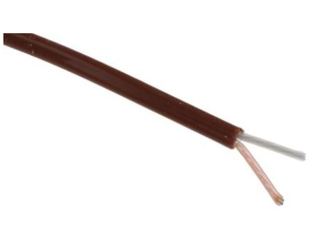 Przewód termoparowy T, -75 → +260 C., dł. 100m, izolacja: Teflon PFA, 7-żyłowy, RS PRO