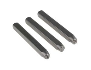 Zestaw rysików do grawerowania, H 4mm, 9-szt., (0 → 8), RS PRO