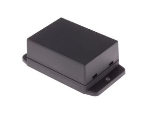 Obudowa Czarny z kołnierzem, 70 x 50 x 29mm, RS PRO