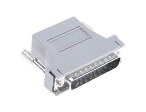Adapter do złączy RJ, Gniazdo RJ45/25-stykowa wtyczka D