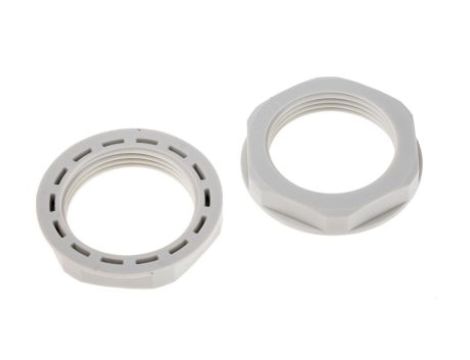 Nakrętka do dławnic kablowych, PG21, IP68, kolor: Szary, materiał: Nylon 66, RS PRO