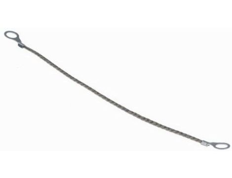 Pleciony przewód uziemiający 2,26 mm CSA, M8 Stud Size, 200mm RS PRO