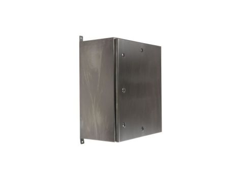 Szafka ścienna rozdzielcza, materiał: Stal nierdzewna typu 304, IP69K, 600 x 500 x 300mm, RS PRO