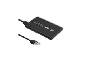 Qoltec Aluminiowa obudowa/kieszeń do dysków HDD/SSD 2.5 SATA3 USB 2.0 Czarny
