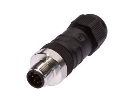 Gniazdo kablowe proste fi3-6,5mm 2A 30V -25-85stC M12 męskie 8pin IP67 VK00382H
