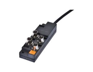 Rozdzielacz 26x99x30mm 4xM8 3-pinowy 10-30V DC wyświetlacz LED IP67 VK001025