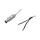 Złącze kablowe żeńskie proste 2-PIN wolny koniec 2x0,25mm 20m VKB06941
