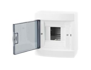 Rozdzielnica modułowa 1x4 natynkowa IP40 biała