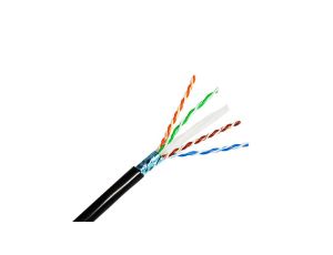 Przewód FTPw (F/UTP) kat.6 żelowany zewnętrzny do ziemi Multicable / Lanberg HQ Cu 305m 17681