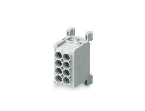 Blok rozdzielczy MAG25-2 kolor szary 4x25mm 1000V/1500V AC/DC VDE MAG1250A32