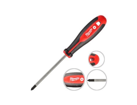 Wkrętak śrubokręt krzyżowy PZ1 x 100mm MILWAUKEE