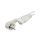 Kabel zasilający 230V 10A IEC320 C13 3m biały