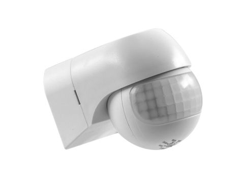 Czujnik ruchu 800W IP44 PIR / na podczerwień wodoodporny natynkowy biały SENSOR 90 GXSE007