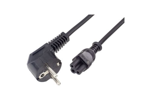 Kabel zasilający 230V 2,5A notebook 5m