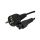 Kabel zasilający 230V 2,5A notebook 1,8m czarny