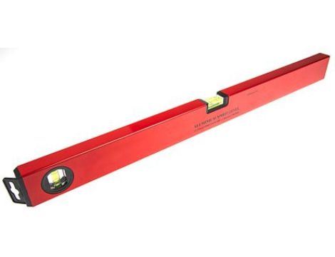 Poziomica, materiał: Aluminium, 0,5 mm/m, 600 x 23.5 x 50mm, RS PRO