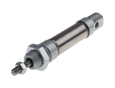 Siłownik dwustronnego działania ISO 6432 Ø 16mm, skok 10mm RS PRO