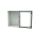 Szafka ścienna rozdzielcza Jasnoszary, materiał: Plastik wzmacniany włóknem szklanym, IP66, RS PRO RAL 7035
