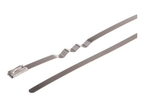 Opaska kablowa 100mm 4,6 mm Stal nierdzewna 316 100 sztuk RS PRO
