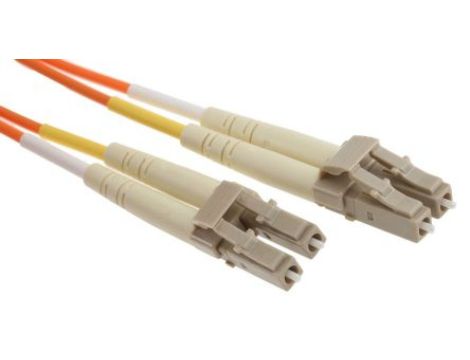 Kabel światłowodowy, średnica: 50/125m, OM2 Wielomodowy, Pomarańczowy, LC / LC