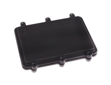 Obudowa ekranowana Czarny z kołnierzem IP67 Silikon, 200 x 150 x 28mm, RS PRO
