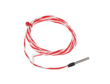 Termopara typ PT 100, -50C do +200C 25mm kabel 1m, Stal nierdzewna