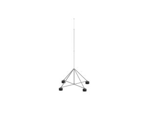 Maszt izolowany na czworonogu do zwodów poziomych wysokich 6m aluminium/ocynk ogniowy 65.6 AL/OG IZ 2P CZ 65326092