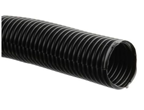 Peszel elastyczny, Elastyczny, dzielony, Ø 25mm, dł. 10m, materiał: Tworzywo sztuczne, kolor: Czarny, -20→ +80