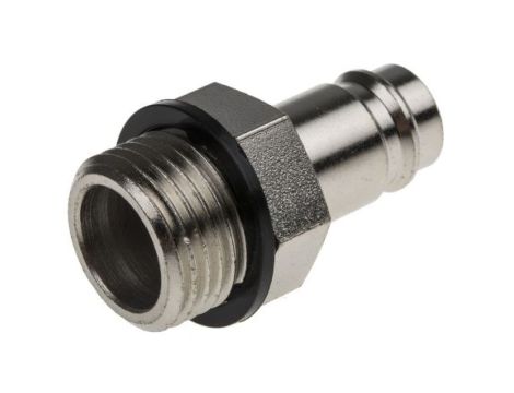 Szybkozłączka pneumatyczna, materiał Mosiądz, złącze G 1/2 męskie, RS PRO CEJN 410, Rectus 27, TST 410