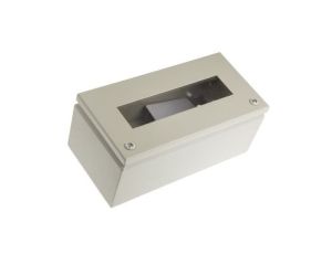 Puszka elektroinstalacyjna, 150 x 300 x 120mm, IP65, kolor Szary, materiał Stal, 0-wejściowa, RS PRO