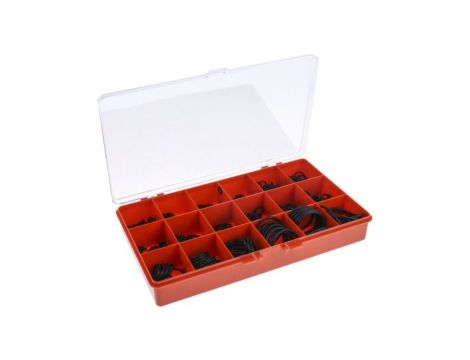 Zestaw oringów, wymiary metryczne Nitryl, Kit Contents 510 szt. RS PRO