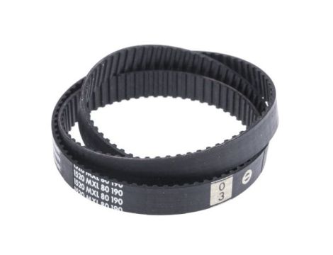 Pas zębaty x 6mm, 386.08mm, RS PRO