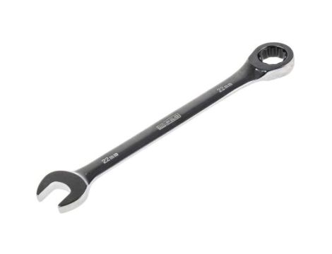 Uniwersalny klucz zapadkowy, roz. 22 mm, dł. 285 mm, materiał: Stal chromowo-wanadowa, RS PRO