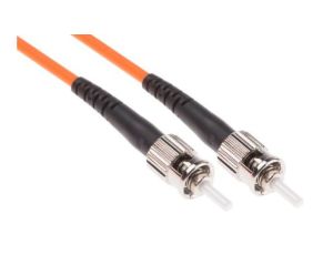 Kabel światłowodowy, średnica: 62.5/125m, OM1 Wielomodowy, Pomarańczowy, ST / ST