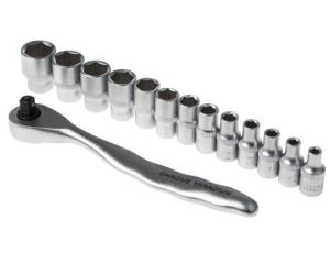 Zestaw nasadek 14 Piece 1/4 in Kwadratowy Drive RS PRO