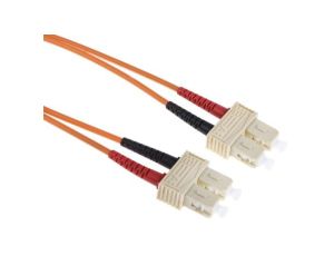 Kabel światłowodowy, średnica: 62.5/125m, OM1 Wielomodowy, Pomarańczowy, SC/SC