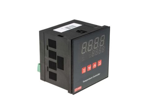 Regulator temperatury PID panelowy 3-wyjściowy, Uz 230 V AC, 0 → +50 C, 96 x 96mm, Wł./Wył., P, PD, PI,