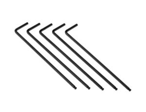 Klucz imbusowy Jednostki metryczne 3mm Końcówka kulkowa, typu L, materiał: Stal chromowo-wanadowa, RS PRO