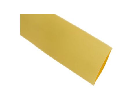 Osłona termokurczliwa żółta 2:1, średnica 25.4mm, dł. 3m, RS PRO
