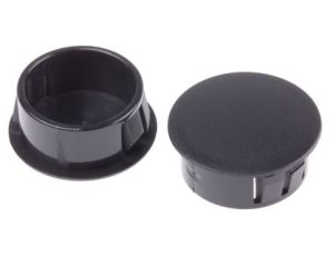 Zaślepka, Czarny Niegwintowany, Nylon 66, Zaślepianie, 22.2mm 25.8mm RS PRO