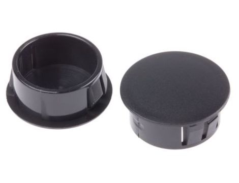 Zaślepka, Czarny Niegwintowany, Nylon 66, Zaślepianie, 22.2mm 25.8mm RS PRO