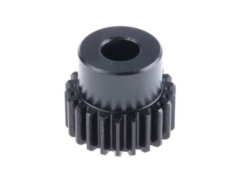 Koło zębate walcowe, moduł: 1, l.zębów: 22, śr. piasty: 18mm, śr. otworu: 8mm, Stal