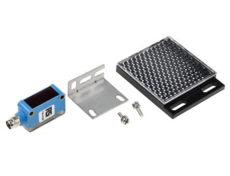 Czujniki fotoelektryczne Retrorefleksyjny NPN w obudowie prostokątnej zakres 7.2 m IP67