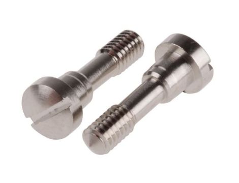 Wkręt płaski, typ: Wkręt z rowkiem podłużnym, do użytku z: Panel KM6, M2.5,